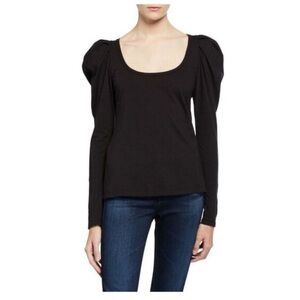 A.L.C. Black Long Sleeve Top XS